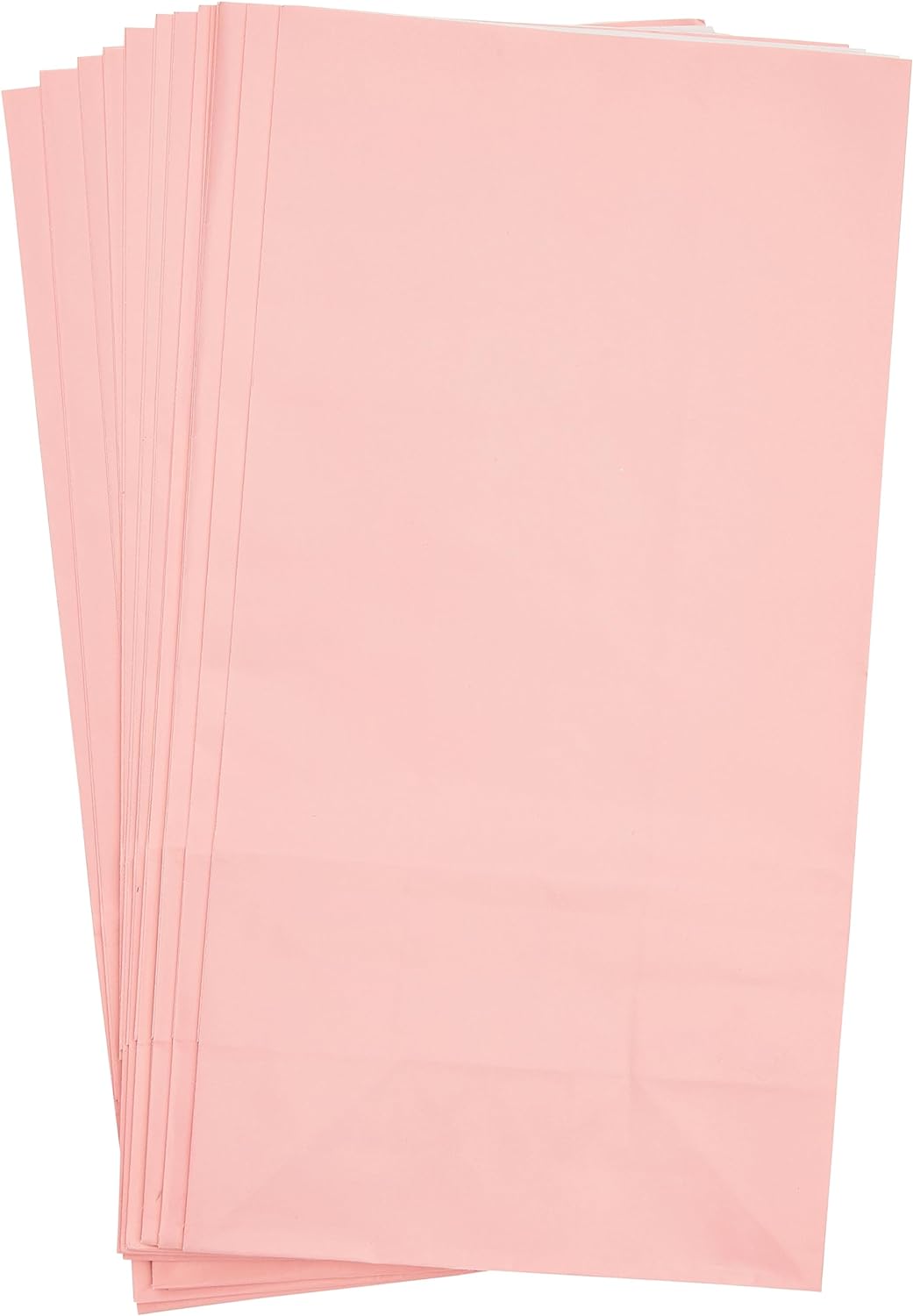 Pack of 12 Pastel Pink Paper Party Bags