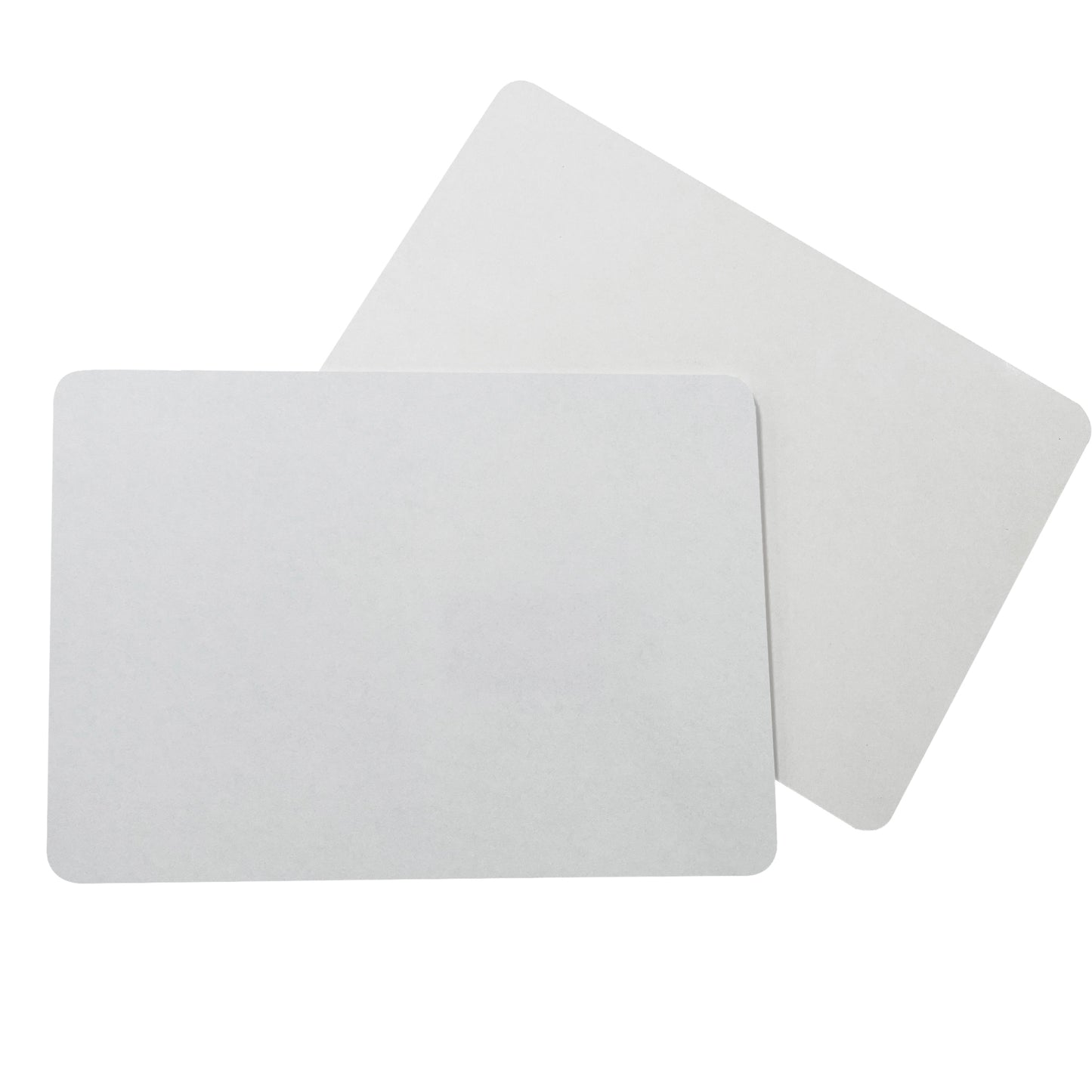 Pack of 6 Rigid MDF Plain A4 Whiteboards