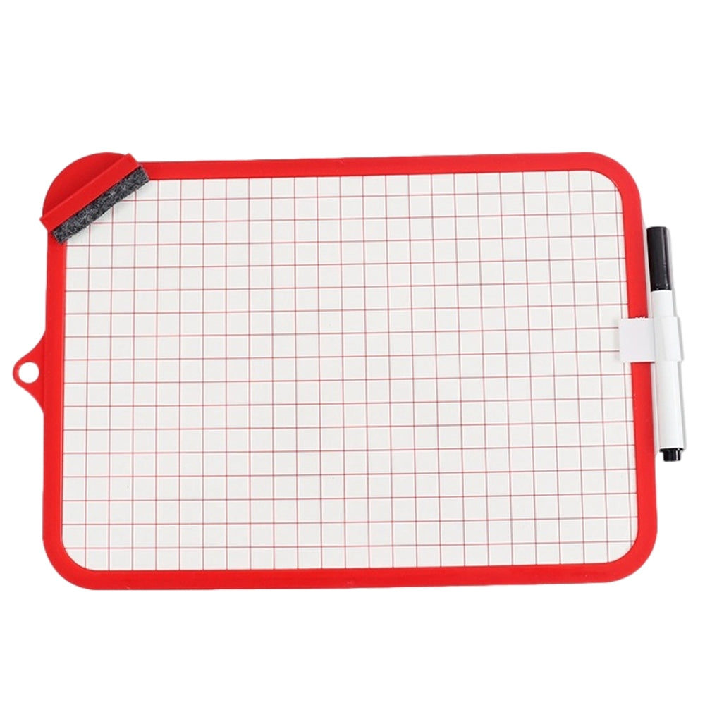 Double Sided Whiteboard with Pen & Eraser