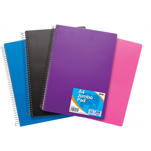 Tiger A4 Jumbo Pad Spiral Bound Notebook