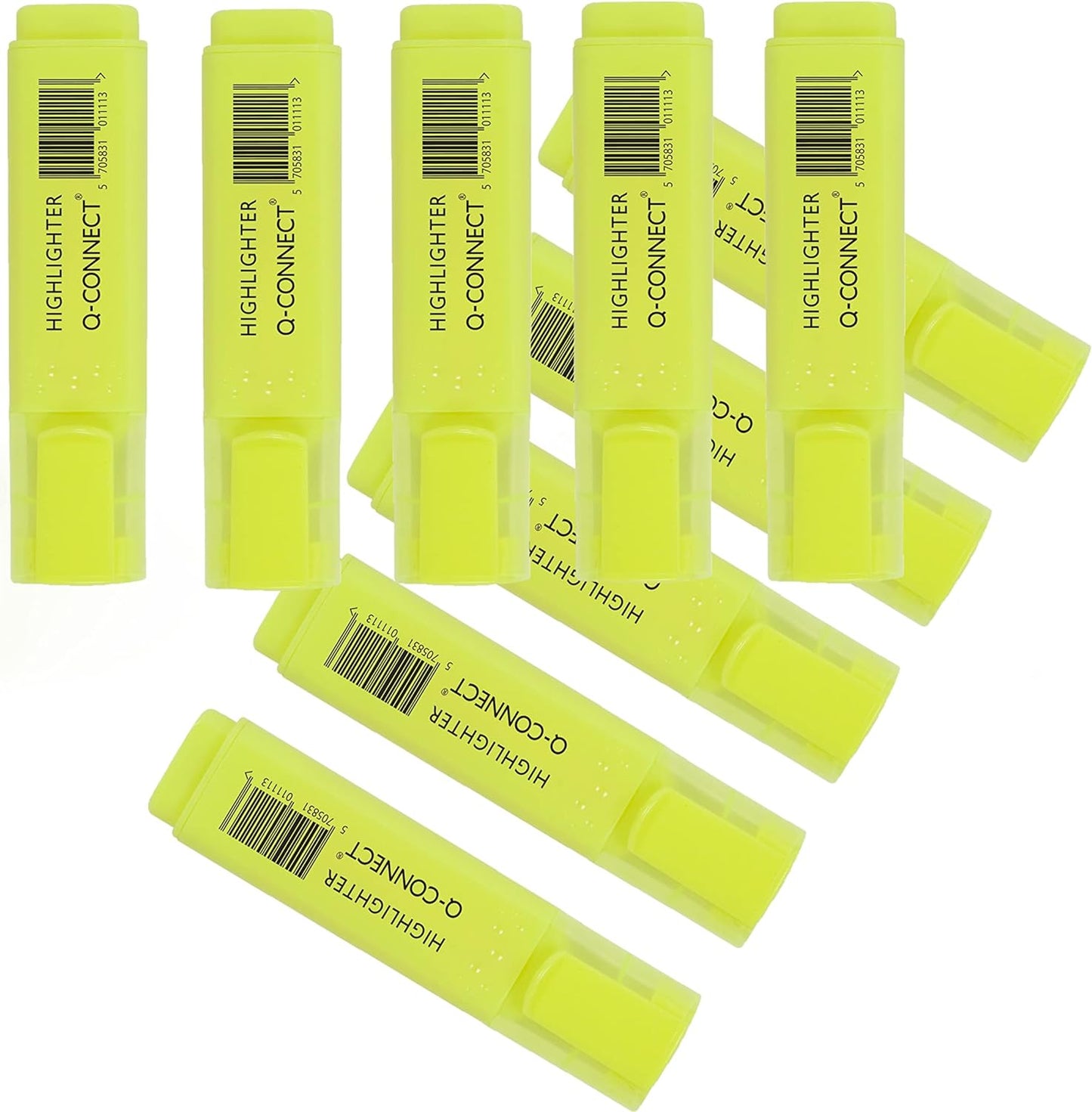 Yellow Highlighter Pen (Pack of 10)