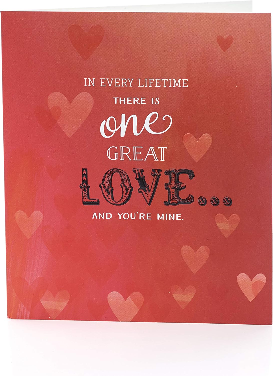 You're Mine Greatest Love Valentine's Day Card