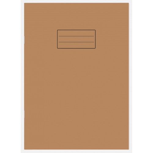 A4 Kraft Card Cover Exercise Notebook