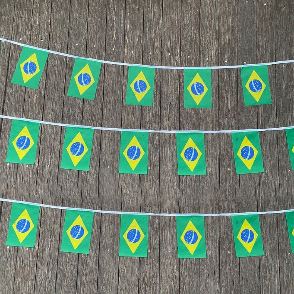 Brazil Bunting 7m with 25 Flags