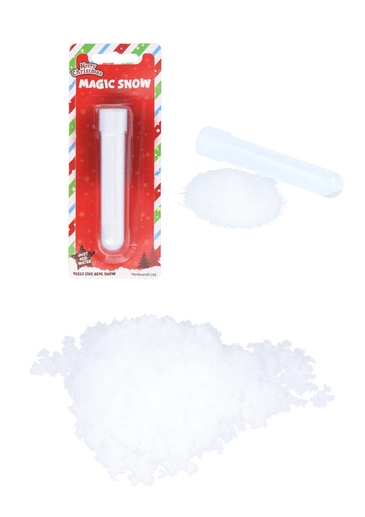 Christmas Magic Snow Tubes 12cm