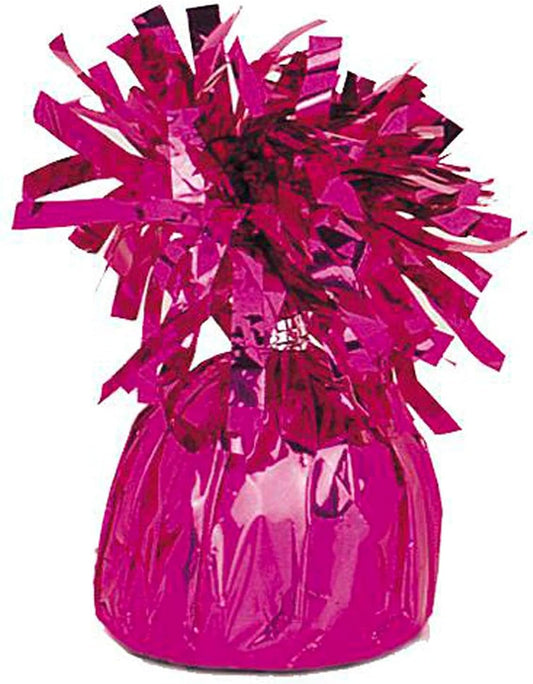 Magenta Foil Balloon Weight