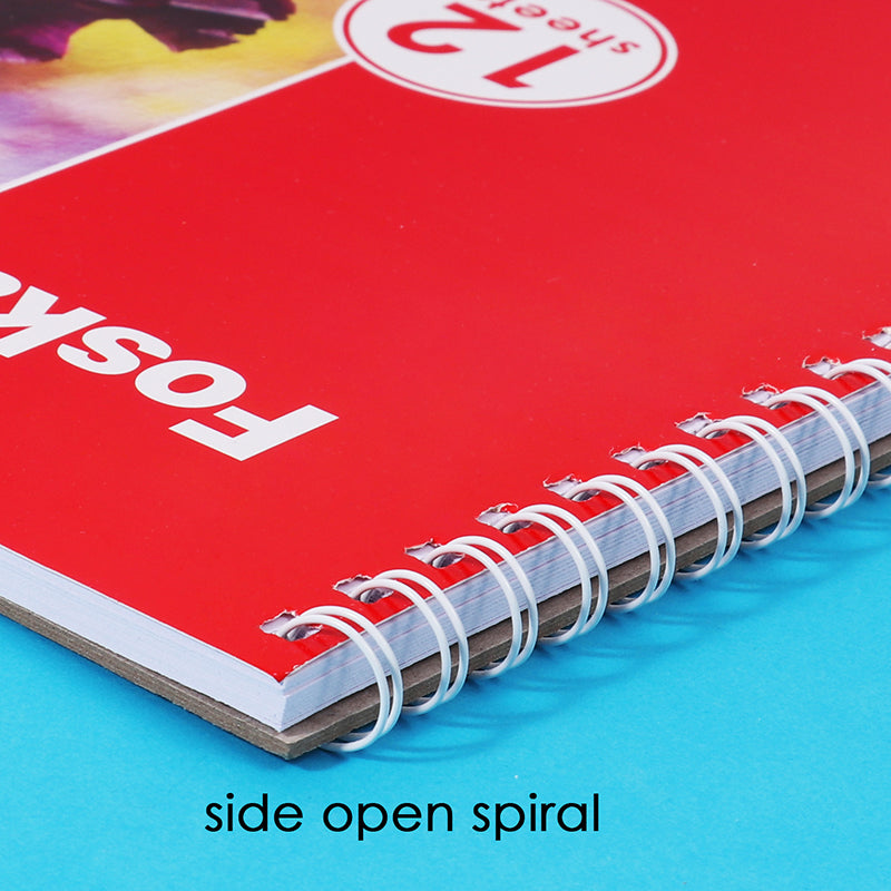 A3 Side Spiral Open Watercolor Pad