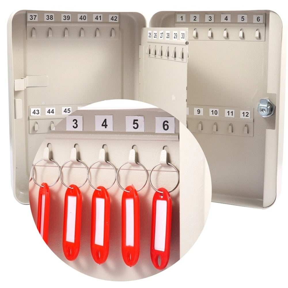 Lockable 20 Key Holders Storage Steel Box