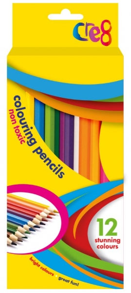 Pack of 12 Colouring Pencils