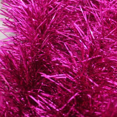 2M Luxury Tinsel Hot Pink