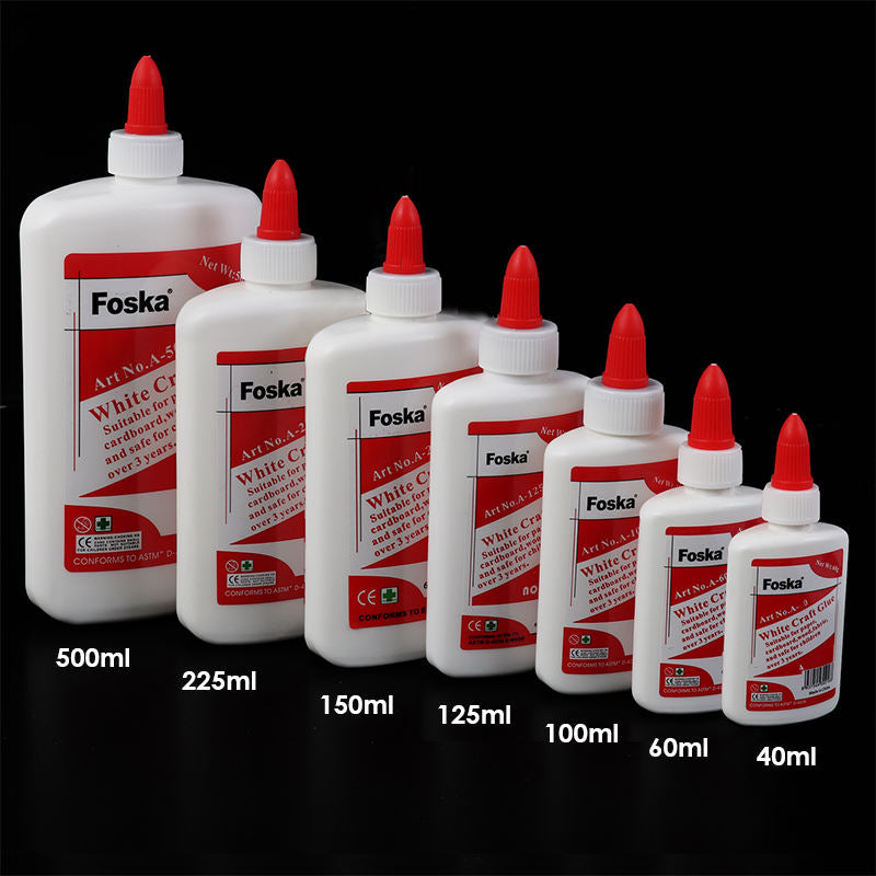 White Glue in Flat Bottle 100g