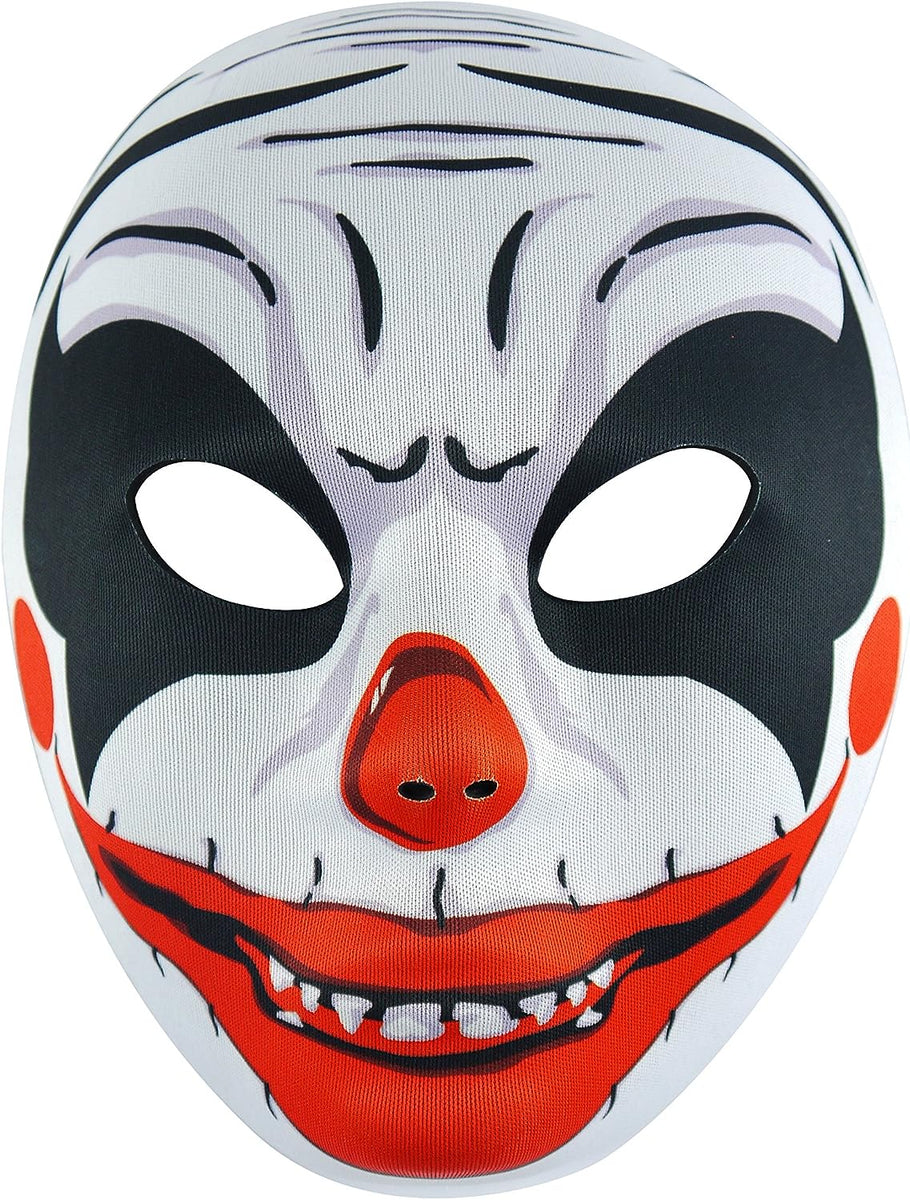 Adults Halloween Scary Clown Face Mask – Choice Wholesale