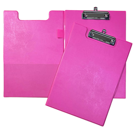 Janrax A4 Pink Foldover Clipboard