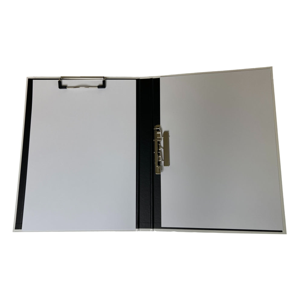 White A4 Clipboard Document Clamp File Folder