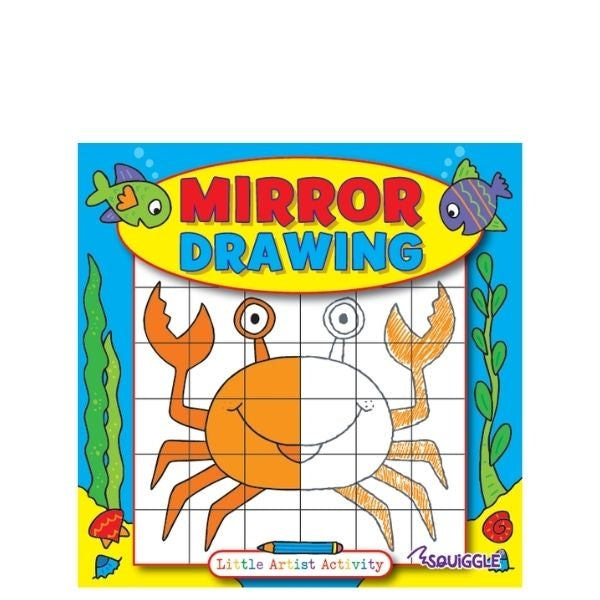 Mirror Drawing Activity Book 21x21cm