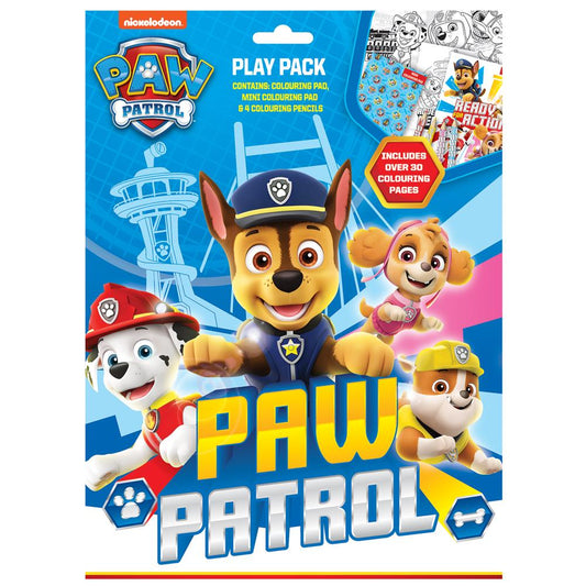 Paw Patrol Colouring Play Pack