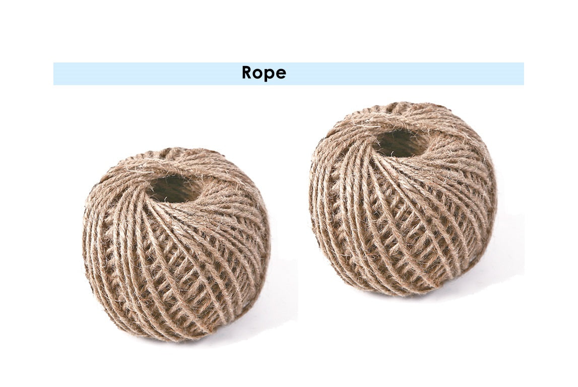 70m Brown Decoration Twine Jute String Rope