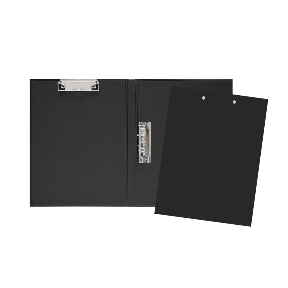 Black A4 Clipboard Document Clamp File Folder