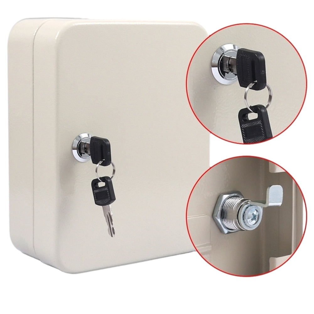 Lockable 20 Key Holders Storage Steel Box