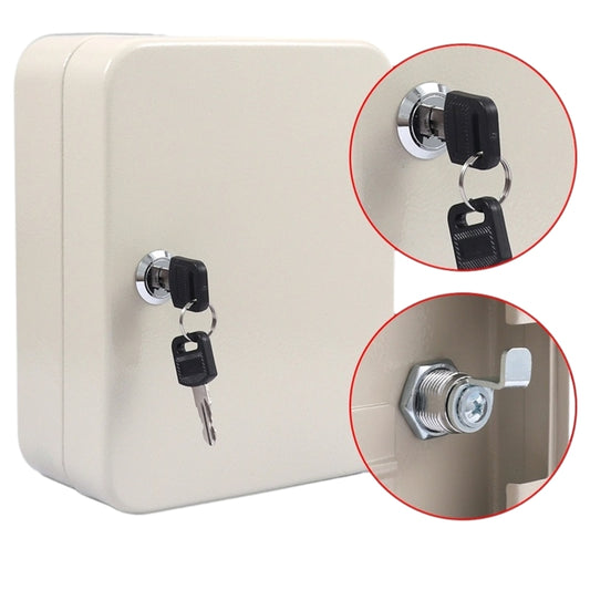 Lockable 20 Key Holders Storage Steel Box