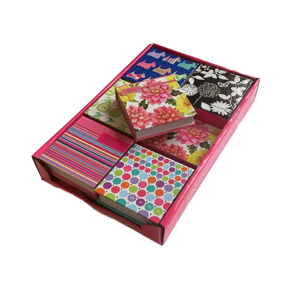 180 Sheets Illustrated Note Pad Block