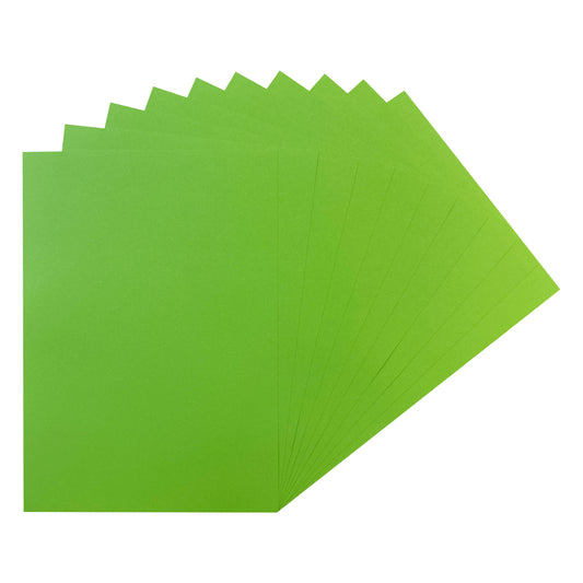 Pack of 100 A5 Light Green Coloured Paper 75gsm Sheets