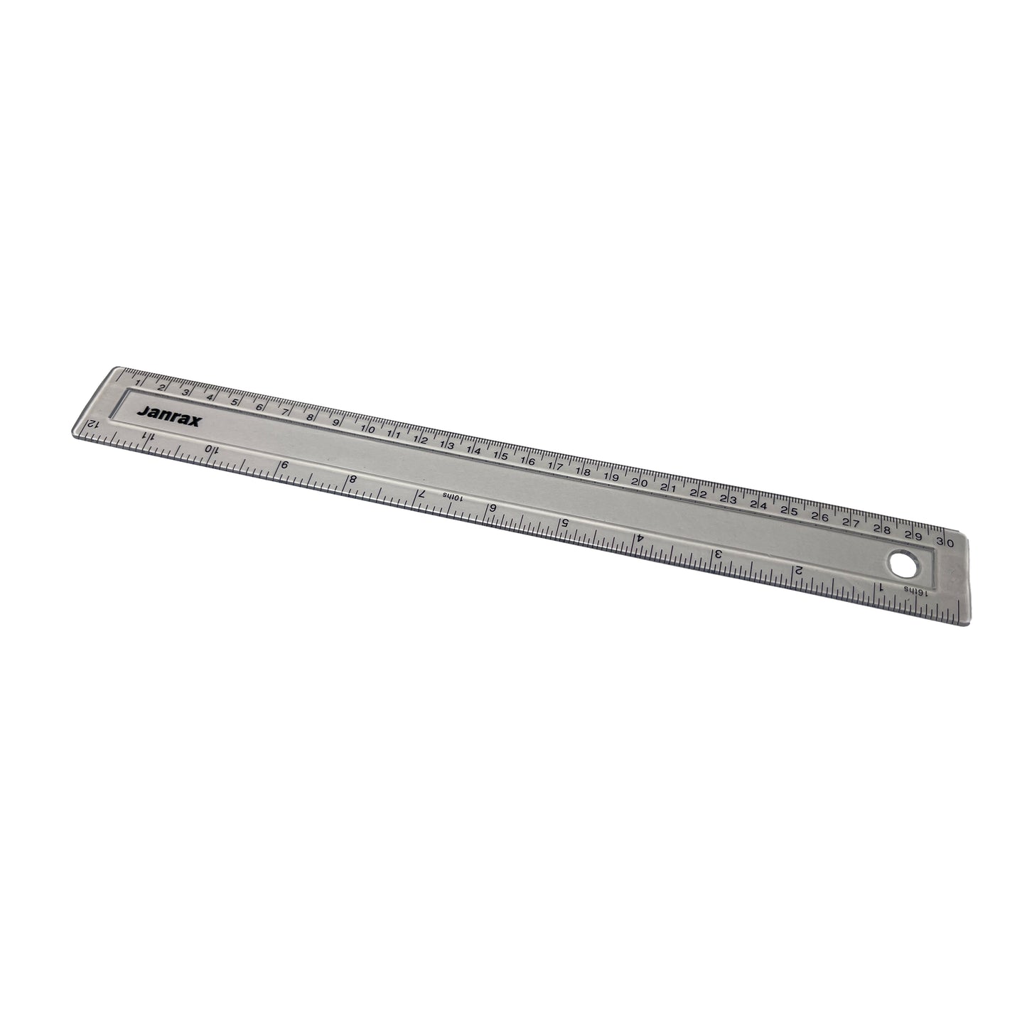 Shatter Resistant 30cm Plastic Ruler by Janrax