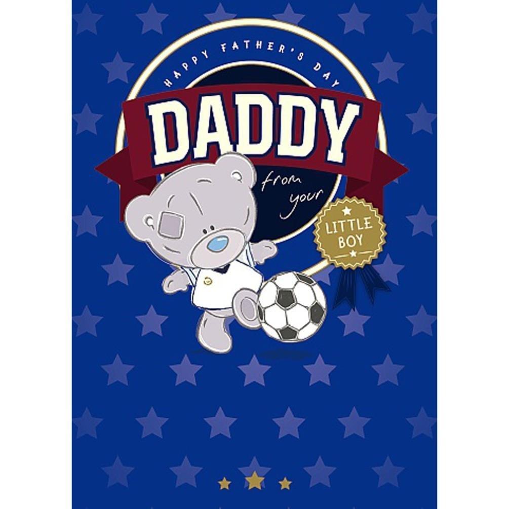 Daddy From Your Little Boy Adorable Me To You Bear Father's Day Card