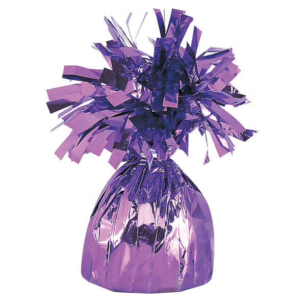 Lavender Foil Balloon Weight