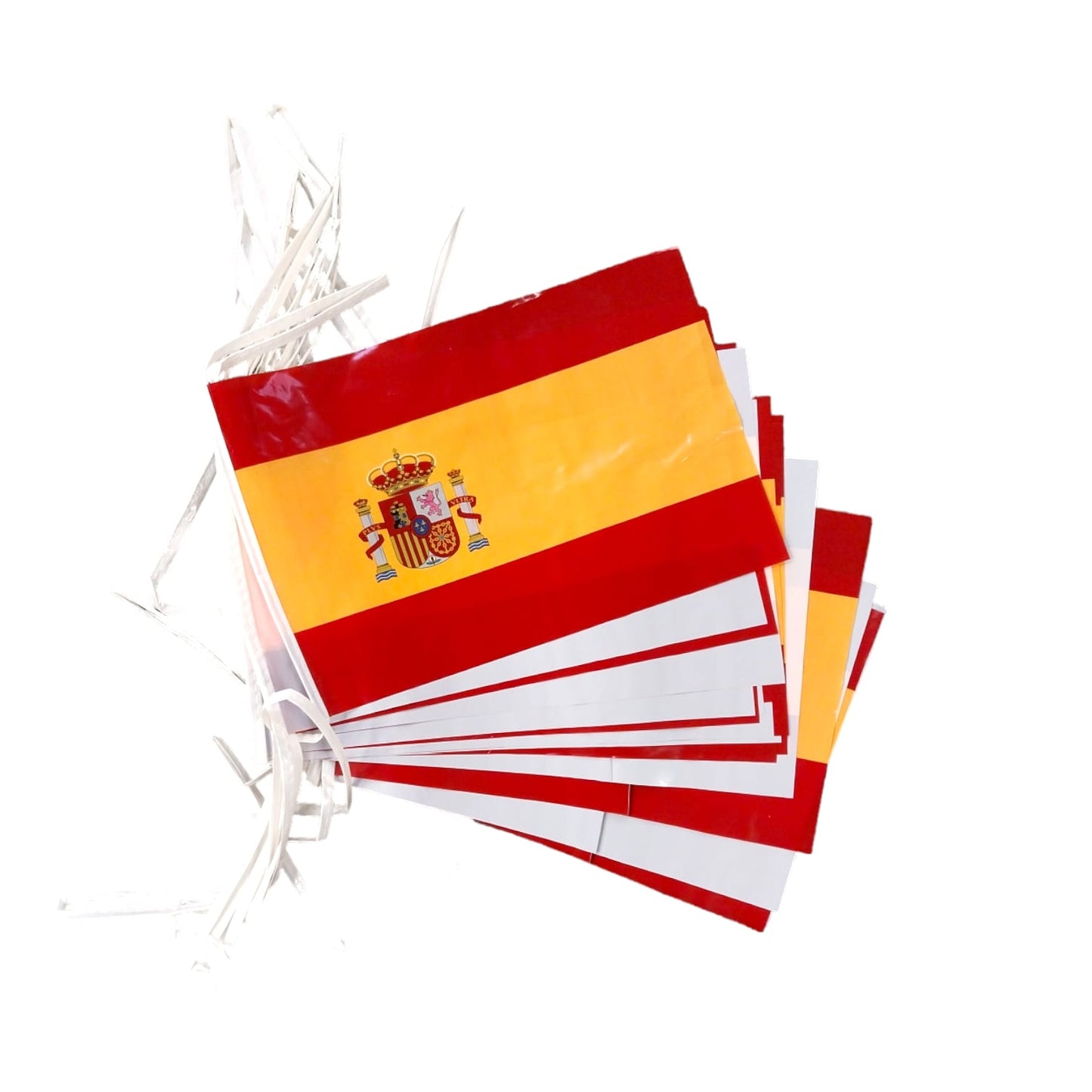 Spain Rectangle Bunting 10m with 20 Flags