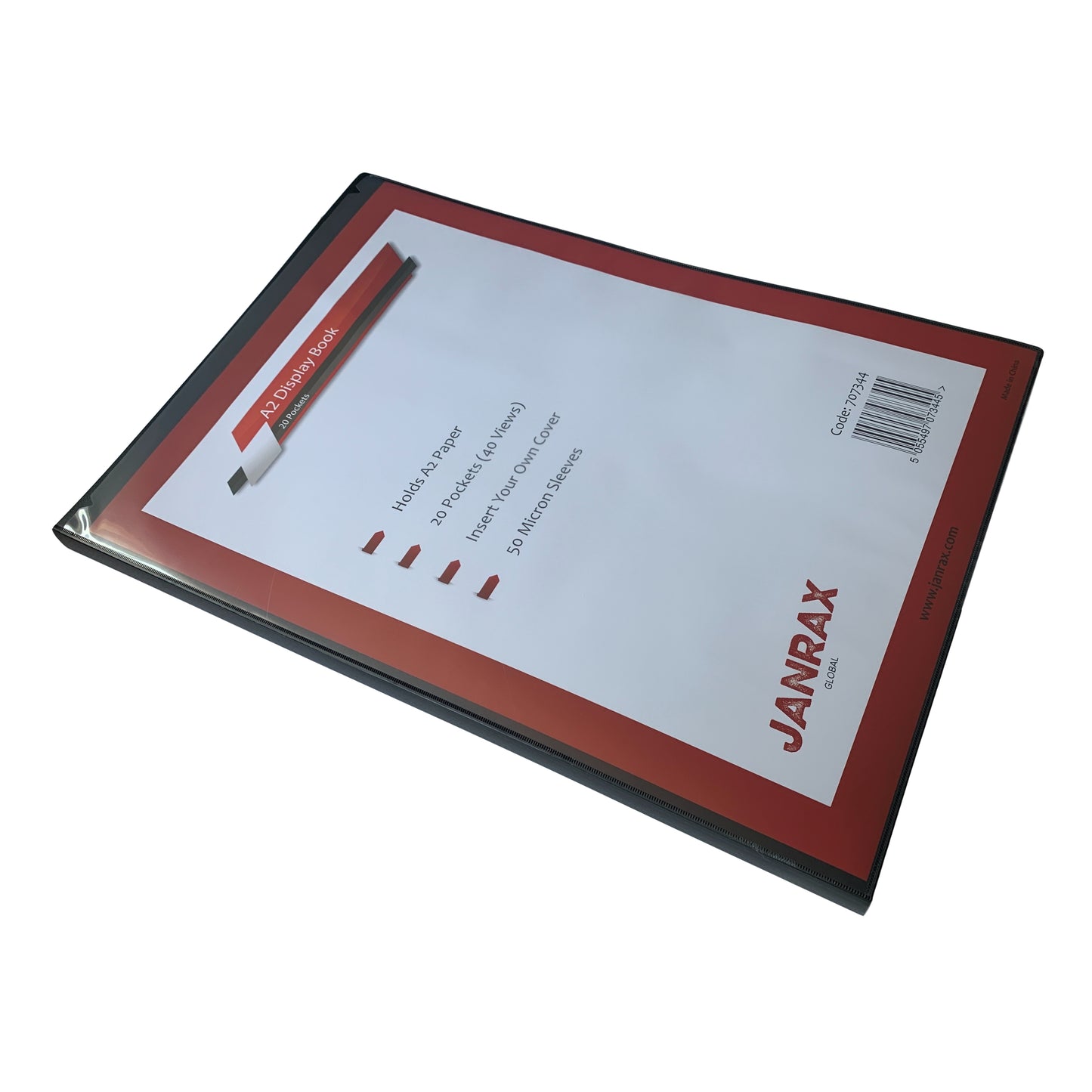 A2 20 Pockets Presentation Display Book by Janrax