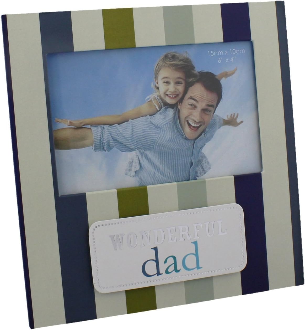 Wonderful Dad Bingham Juliana Picture Frame - 4" x 6" Photo