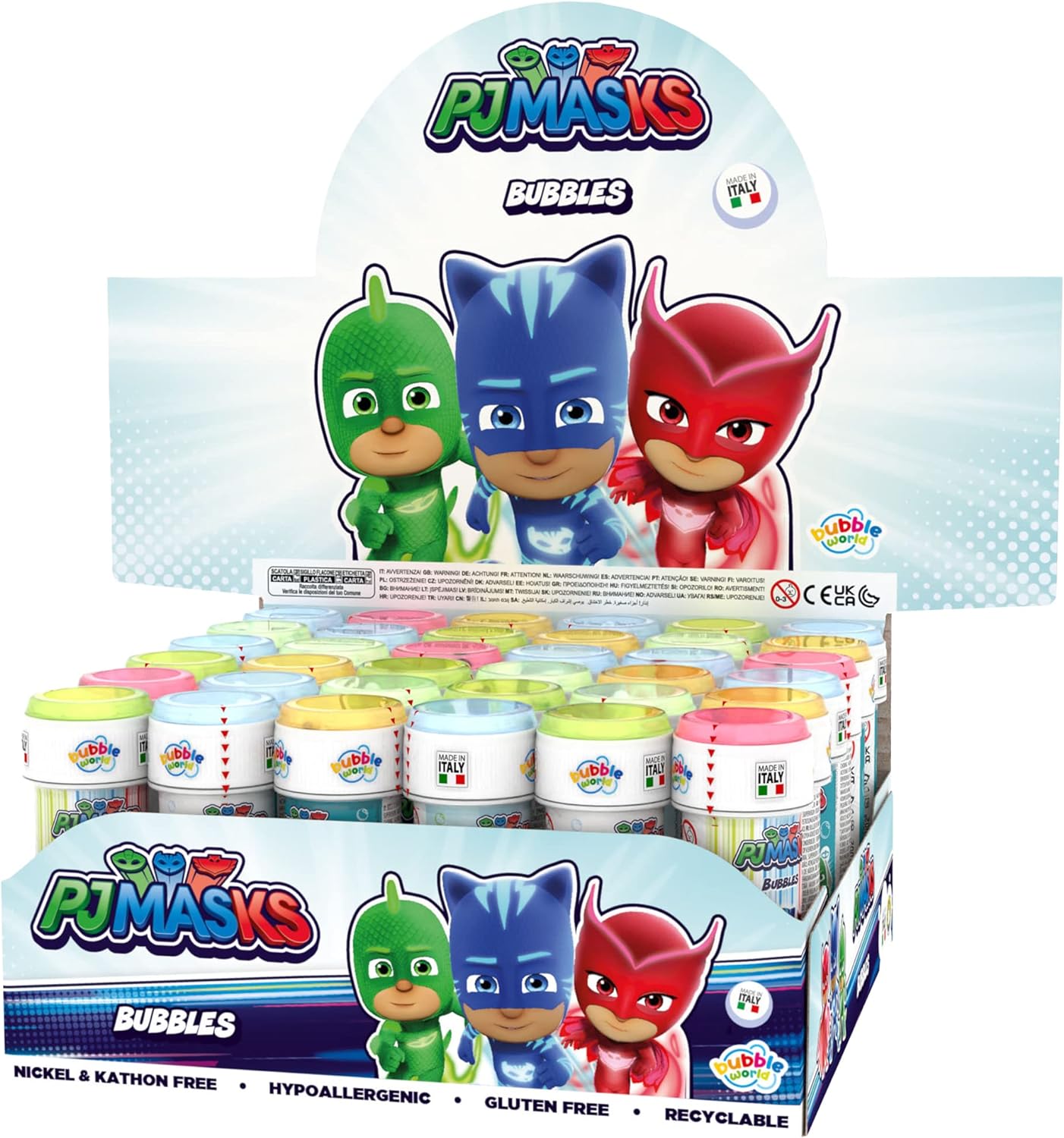 60ml PJ Masks Bubble Tub with Wand