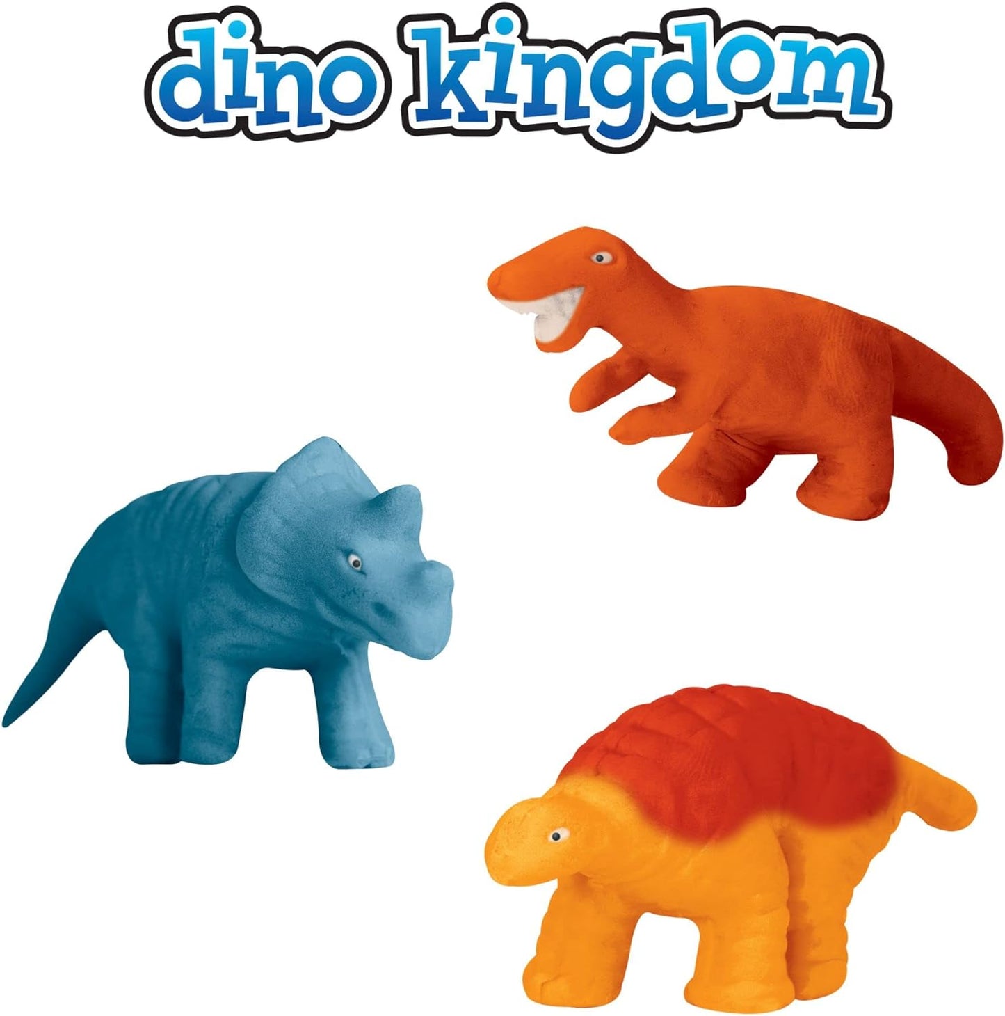 Make Your Own Dino Would 16 Piece Dough Set