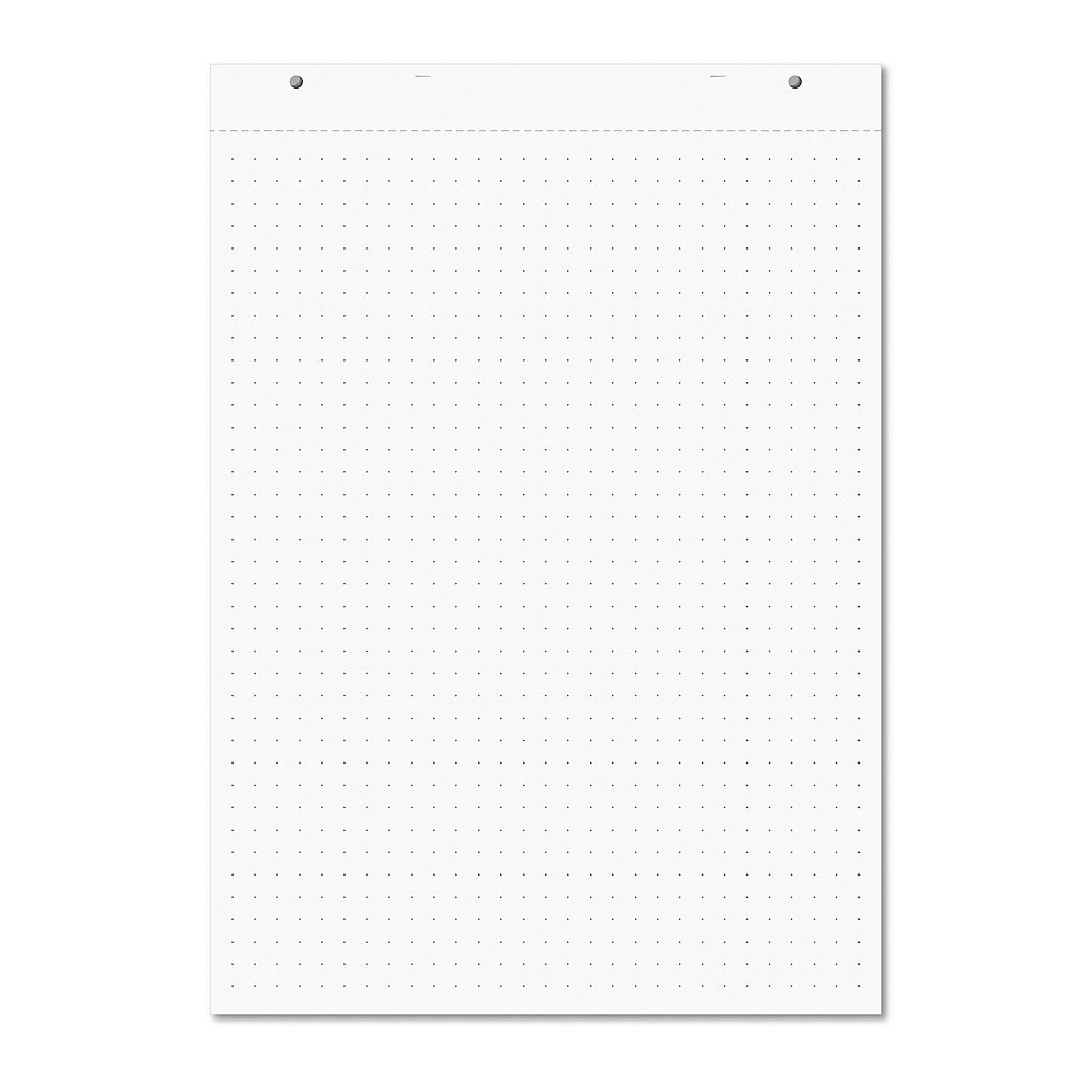 Rhino A1 Educational Dotted 30 Leaf 20mm Dotted with Plain Reverse Flip Chart Pad