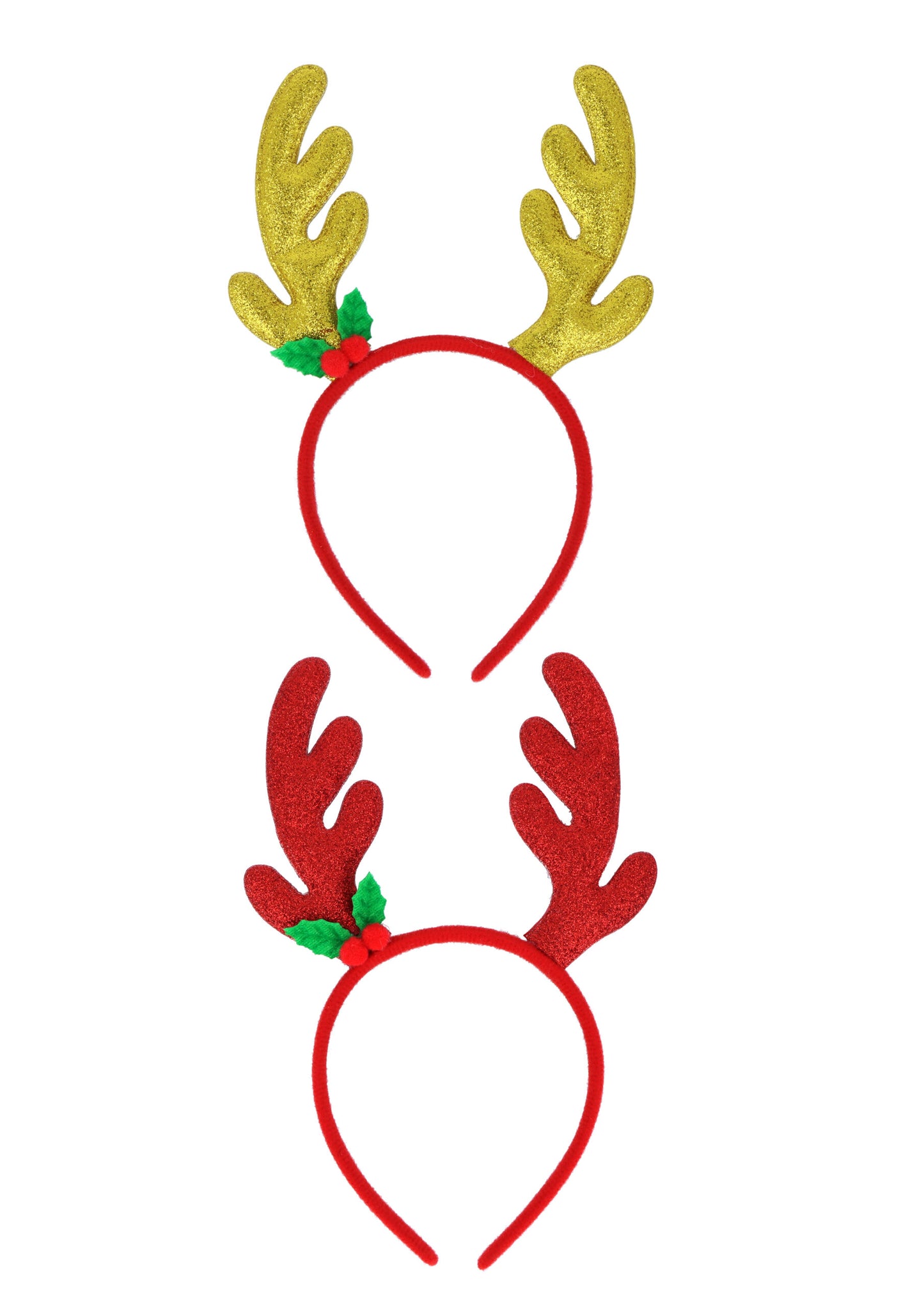 Reindeer Antlers Glitter Christmas Headband