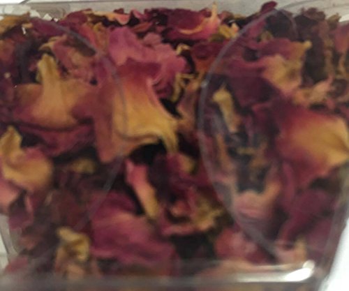 Dried Roses Pure Natural Petals Wedding Confetti in Jewel Box