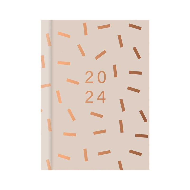 Single 2024 Week To View Contemporary Design Poacket Diary