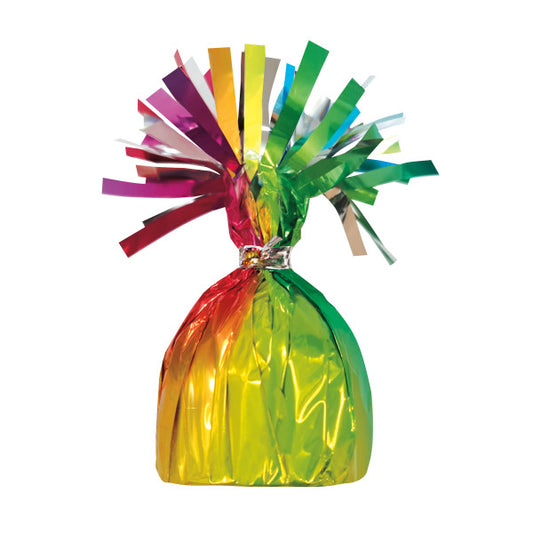 Rainbow Foil Balloon Weight