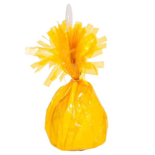 Yellow Foil Balloon Weight