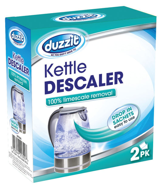 Pack of 2 Duzzit Drop-In-Bag Kettle Descaler