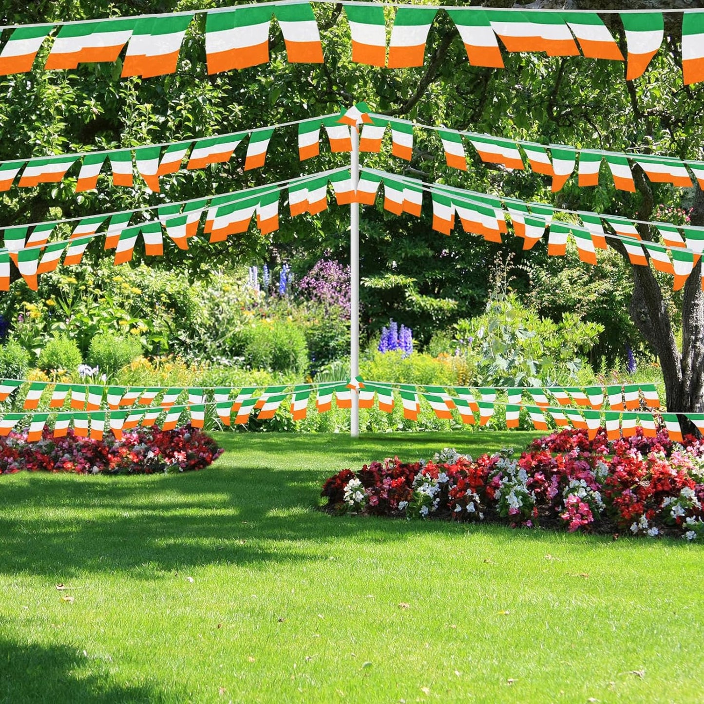 Ireland Rectangle Bunting 10m with 20 Flags