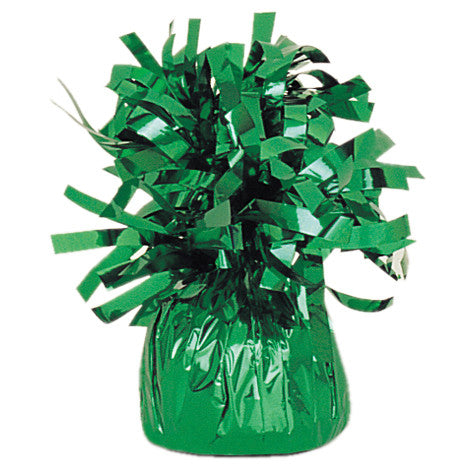 Green Foil Balloon Weight