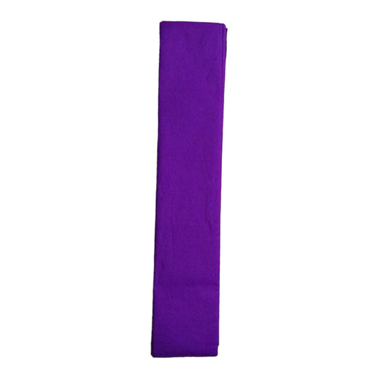 Pack of 10 Purple Crepe Paper 50 x 200cm