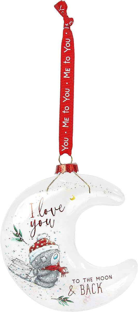 Me to You Tatty Teddy Christmas 'Moon and Back' Bauble in a Gift Box