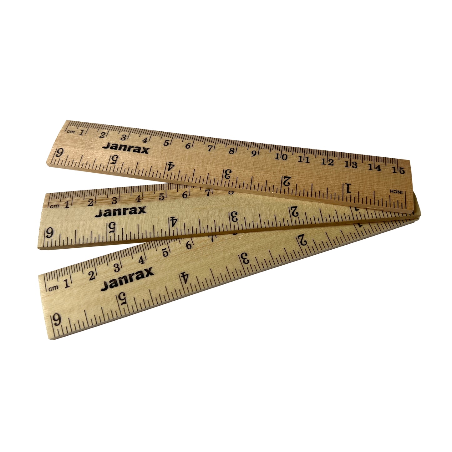 15cm Wooden Ruler by Janrax