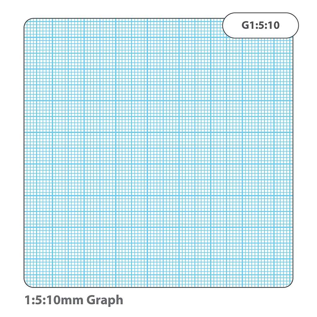 Rhino A4 500 Leaf 10mm Graph Ruling Graph Paper