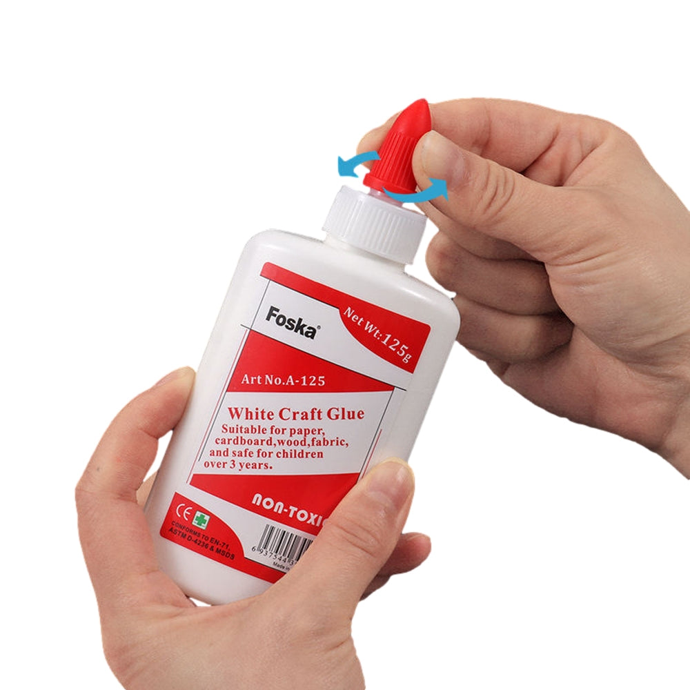 White Glue in Flat Bottle 100g