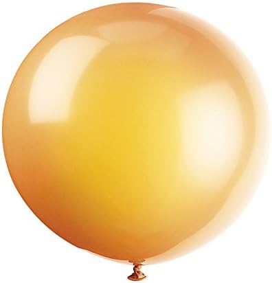 Pack of 6 Assorted Colours 36" Latex Balloons