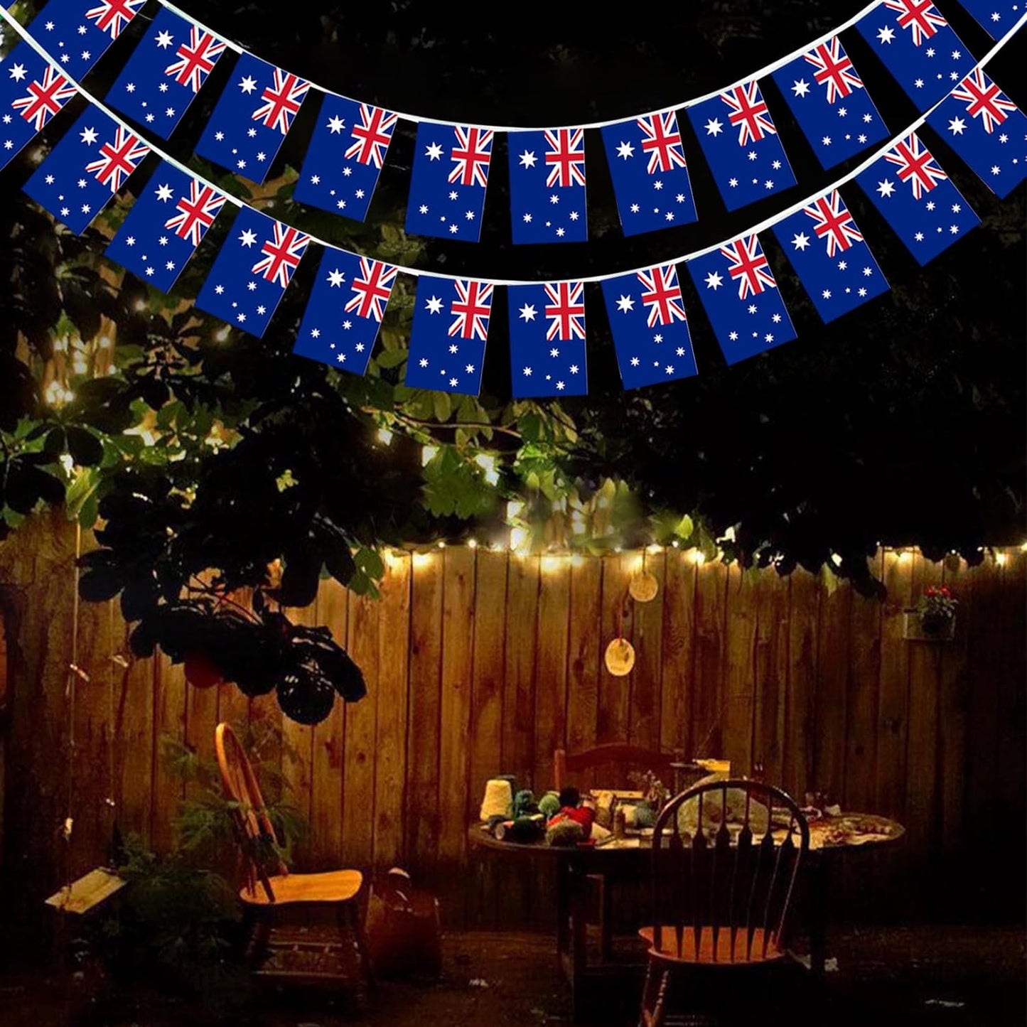 Australia Bunting 10m with 20 Flags